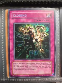 2024 Yu-Gi-Oh Retro Pack Unlimited Cloning Secret Rare Card #RP01-EN094 - Image 1