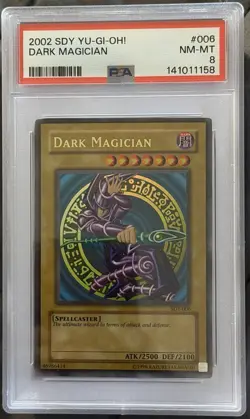 2002 Yu-Gi-Oh! Dark Magician SDY #006 PSA 8 SDY-006 - Image 1