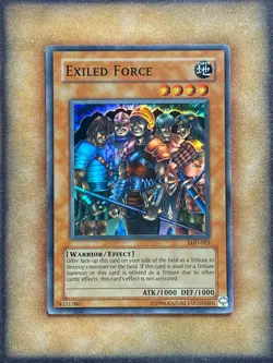 Yugioh Exiled Force LOD-023 Super Rare MP - Image 1
