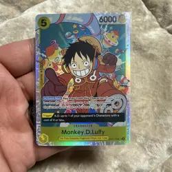 One Piece Monkey D Luffy OP07-109 SR 500 Years In The Future English NM - Image 2