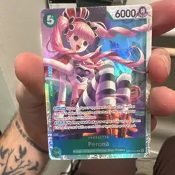 One Piece Jewelry Bonney, Nami, Nefeltari Vivi & Perona Holo Card Lot - Image 5