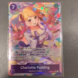 Charlotte Pudding PRB02 010 Alternate Art Premium Booster The Best Vol. 2 Foil. - Image 1