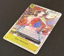 Boa Hancock OP14-112 SR The Azure Sea’s Seven Foil One Piece TCG English NM - Image 2