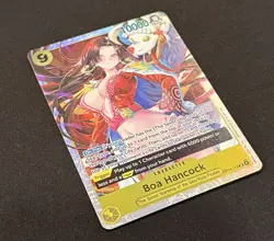 Boa Hancock OP14-112 SR The Azure Sea’s Seven Foil One Piece TCG English NM - Image 3