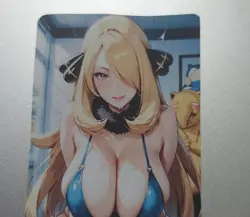 Pokemon Cynthia Waifu Card - Image 1