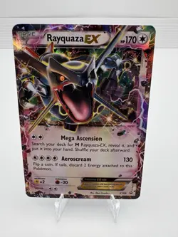 Rayquaza EX XY69 Shiny Holo Card XY Promo - Image 1