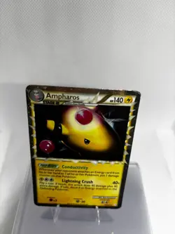 Pokemon TCG Ampharos Holo Ultra Rare Card 105/123 Prime HeartGold SoulSilver - Image 2