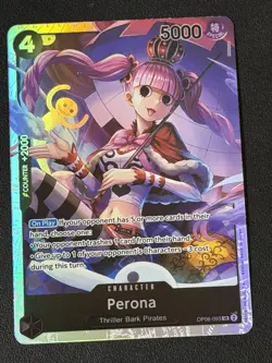 ONE PIECE Card Game Wings Of The Captain Perona OP06-093 SR English - Image 1