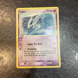 Pokemon Lugia TCG Promo Card 2/17 Rare Holo - Image 1