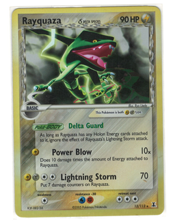 Rayquaza (Delta Species) - 13/113 - Pokemon Delta Species Holo Card NM - Image 1