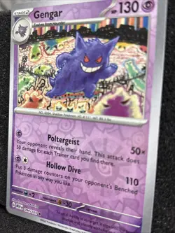 Pokemon TCG Gengar 151 Reverse Holo Rare Scarlet & Violet Card 094/165 - Image 3