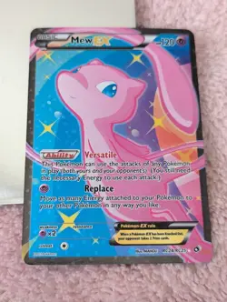 Mew EX Pokemon Trading Card Holo Rare HP 120 Versatile Ability Bianca Kyogre EX - Image 3