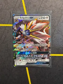 Solgaleo GX SM16 - Pokemon TCG Sun & Moon Promo Ultra Rare Card NM - Image 1