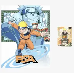 2025 PSA Magazine x Kayou Exclusive Naruto Uzumaki Promo Card & Base Cover Dec. - Image 3