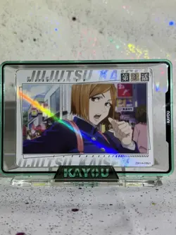 Nobara Kugisaki ZS01-N-035L1 Official Jujutsu Kaisen Kayou Trading Card NM - Image 1