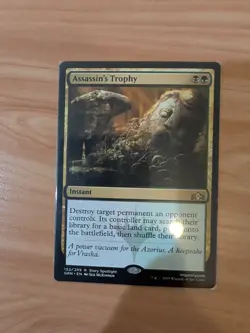 1 Assassin's Trophy #152 Guilds of Ravnica Regular Rare Mtg Magic Grn - Image 1