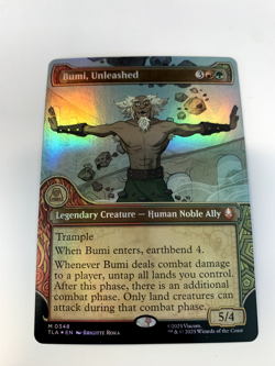 Bumi, Unleashed (Showcase) Avatar: The Last Airbender Foil - Image 1