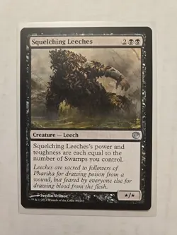 Squelching Leeches- Journey into Nyx - LP - Uncommon - Creature - MTG - Image 1