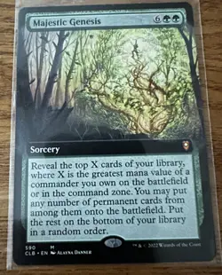 Majestic Genesis (Extended Art) Commander Legends: Battle for Baldur's Gate - Image 1