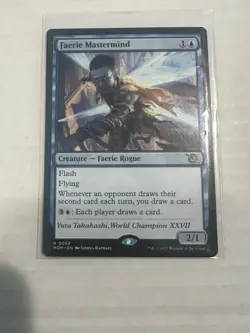 MTG FAERIE MASTERMIND 58 MOM UNPLAYED LC1 - Image 1