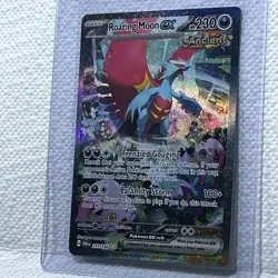 Pokemon TCG Roaring Moon EX Full Art Holo Ultra Rare Card 251/182 Paradox Rift - Image 3