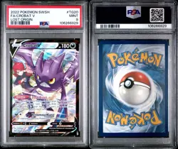 Crobat V TG20/TG30 Full Art MINT PSA 9. Pokemon SW&SH Lost Origin - 2022 - Image 1