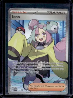 2023-25 Pokemon SV Black Star Promos SVP EN Iono #124 - Image 1