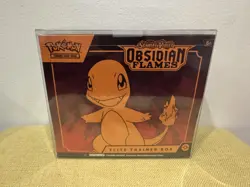 POKEMON ELITE TRAINER BOX OBSIDIAN FLAMES ETB NEW SEALED (IN PLASTIC CASE) - Image 1