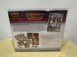 POKEMON ELITE TRAINER BOX OBSIDIAN FLAMES ETB NEW SEALED (IN PLASTIC CASE) - Image 2