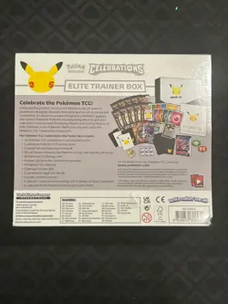 Pokemon TCG 25th Anniversary Celebrations Elite Trainer Box ETB (Sealed) 820650809439 - Image 2