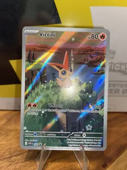 Victini #208 S&V Black Bolt & White Flare Unova Box Promo Pokemon - NM/Mint - Image 1