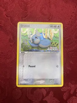 Dratini 52/109 EX Team Rocket Returns Stamped Reverse Holo Pokemon LP - Image 2