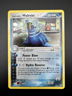 Team Aqua's Walrein 6/95 | EX Team Magma vs Team Aqua Holo | LP | Pokemon TCG - Image 1