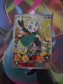 Pokemon TCG - Meloetta MEP 026 Mega Evolution Illustration Promo - Mint/NM - Image 1