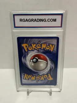 1999 Pokemon Bulbasaur Shadow 44/102 RGA 7 NM Graded Slab 🌱 - Image 2