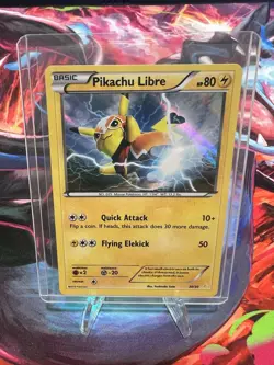 Pokemon Suicune Holo 30/30 XY Trainer Kit Pikachu Libre Basic 100HP Aurora Beam - Image 1