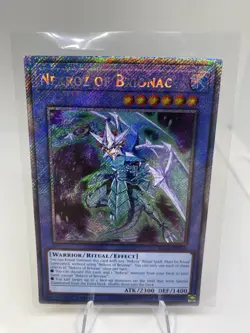 Nekroz of Brionac RA03-EN260 Platinum Secret Rare 1st Ed. Yugioh Tcg - Image 1