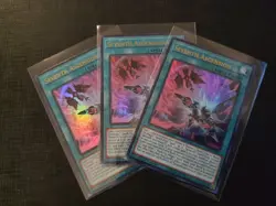 3x Seventh Ascension 1st Edition Ultra Rare RA04-EN098 Yu-Gi-Oh! Playset - Image 1