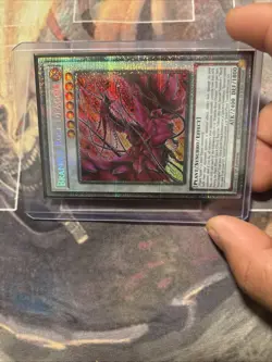 Yu-Gi-Oh! TCG Bramble Rose Dragon DOOD-EN039 1st Edition STARLIGHT RARE - Image 2