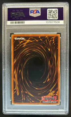 2002 Yu-Gi-Oh Kaiba 1st Edition Battle Ox #SDK-005 PSA 10 - Image 2