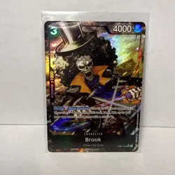 BROOK - One Piece EB01-046 - AA Alt Art Super Rare SR - Extra Booster Memorial - Image 1