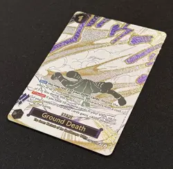 Ground Death (Alternate Art) OP14-096 The Azure Sea's Seven Foil One Piece NM - Image 3