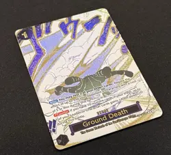 Ground Death (Alternate Art) OP14-096 The Azure Sea's Seven Foil One Piece NM - Image 4