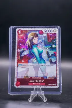2023 One Piece Japanese Nico Robin Pirate Foil #OP05-010 - Image 1