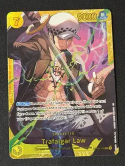 One Piece Trafalgar Law (119) OP10-119 Royal Blood SEC NM English - Image 1