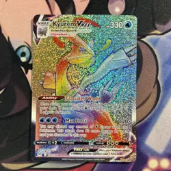 Kyurem VMAX - 197/196 - Pokemon Lost Origins Sword Shield Secret Rare Card LP - Image 1