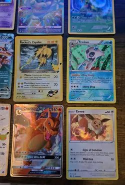 Pokemon 12 Card Lot. Shining Ho-Oh. Holo Mew. Gold Frosmoth. Charizard. Pikachu - Image 5
