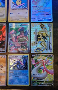 Pokemon 12 Card Lot.Black Star Promo Pikachu, Rare Holo Sceptile, EX Emerald - Image 2