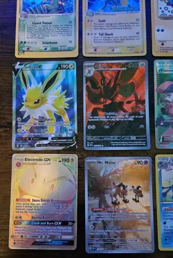 Pokemon 12 Card Lot.Black Star Promo Pikachu, Rare Holo Sceptile, EX Emerald - Image 3