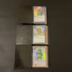 Three (3) Zatch Bell! The Card Battle Black Spell Book Binders With Cards - Image 3